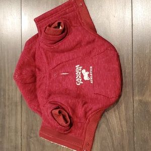 Canada Pooch Fleece Sweater